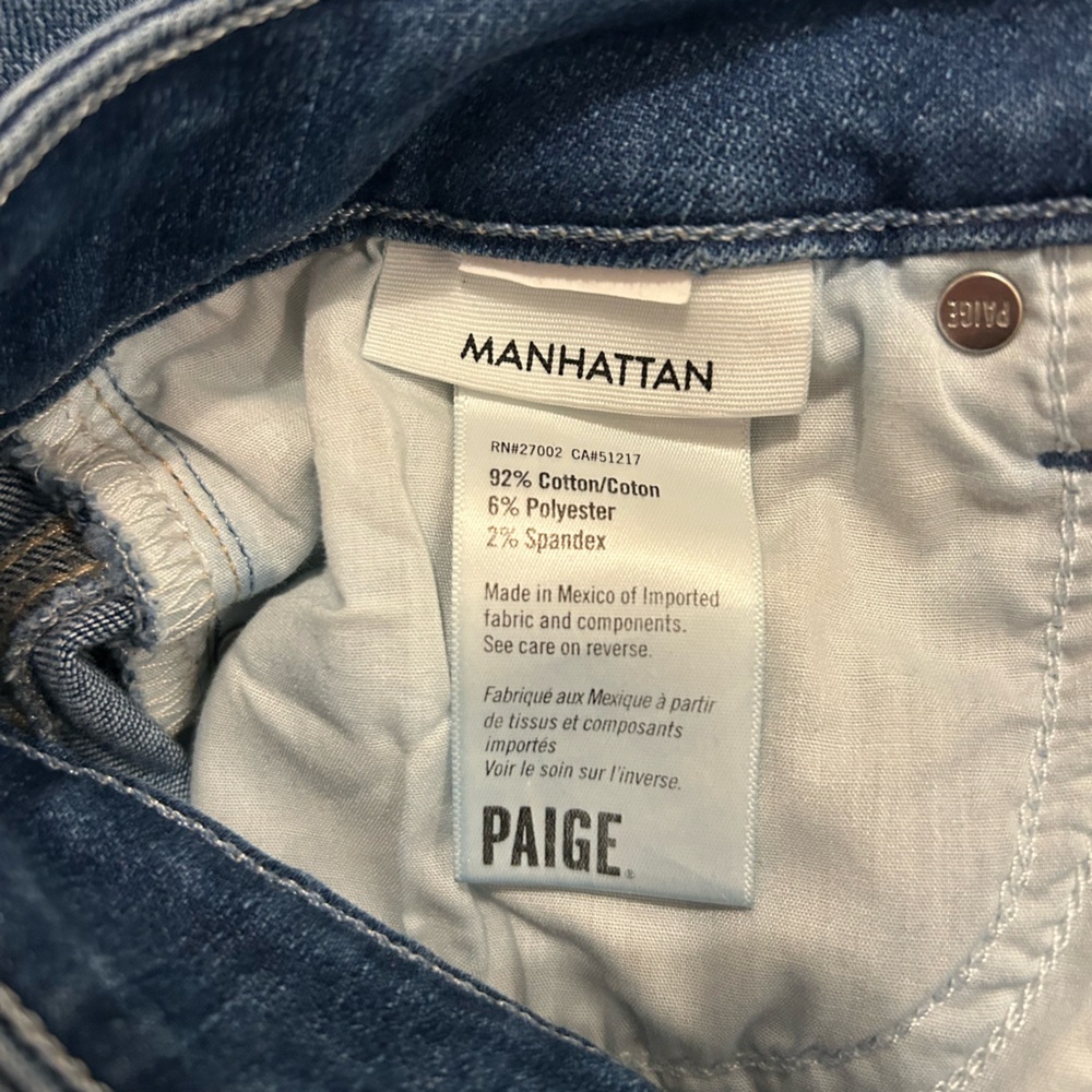 Paige Manhattan Bootcut Jeans Women’s size 30 - Picture 4 of 5